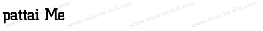 pattai Medium字体转换